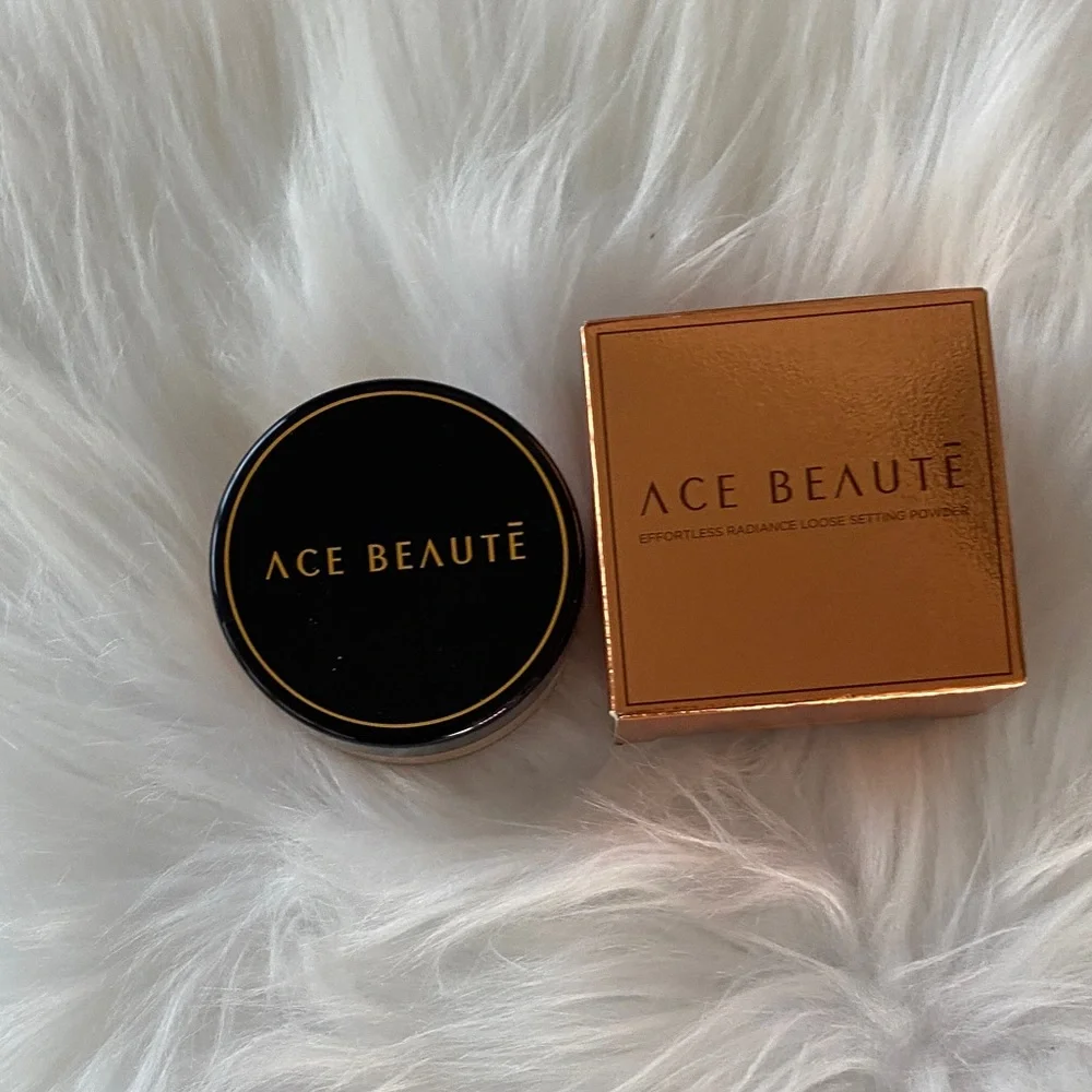 Ace Beaute Effortless Radiance Loose Setting Powder - Deep